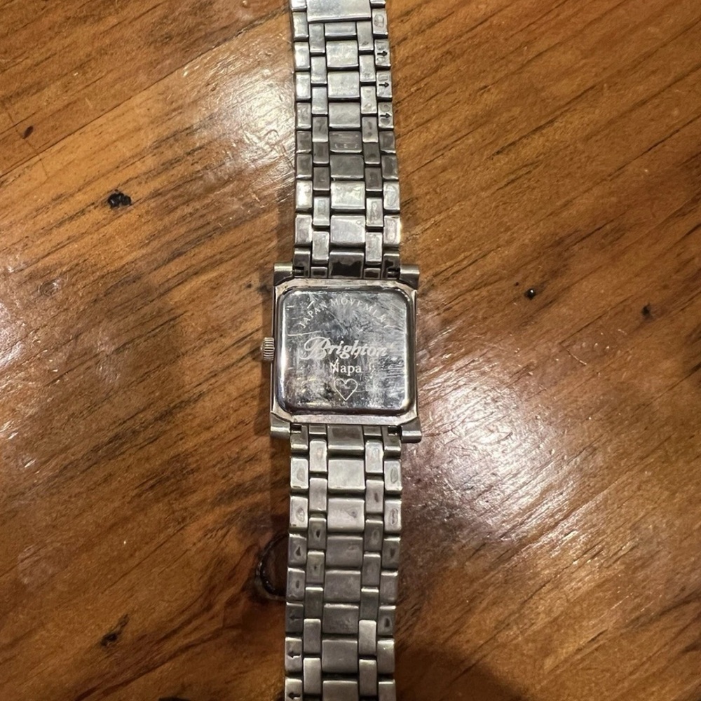 Brighton Silver Rectangular Face Watch - image 3